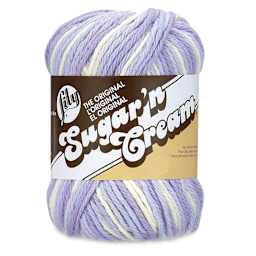 Lily Sugar N' Cream Yarn - 2 oz, 4-Ply, Spring Swirl Ombre