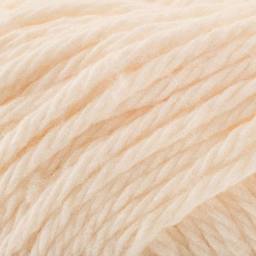 Lily Sugar N' Cream Yarn - 2.5 oz, 4-Ply, Soft Ecru (Close-up of yarn)