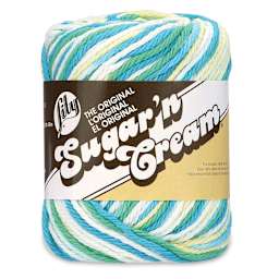 Lily Sugar N' Cream Yarn - 2 oz, 4-Ply, Mod Ombre
