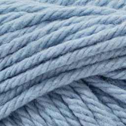 Lily Sugar N' Cream Yarn - 2.5 oz, 4-Ply, Light Blue (Close-up of yarn)