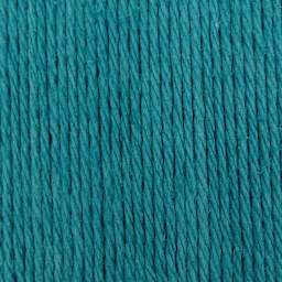 Lily Sugar N' Cream Yarn - 2.5 oz, 4-Ply, Teal (Close-up of yarn)