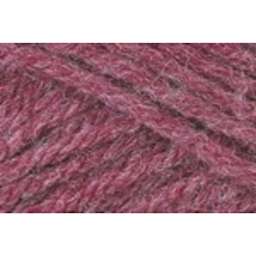 Lion Brand Wool-Ease Yarn - Dark Rose Heather, close-up