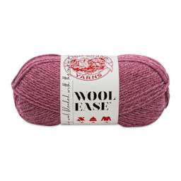 Lion Brand Wool-Ease Yarn - Dark Rose Heather
