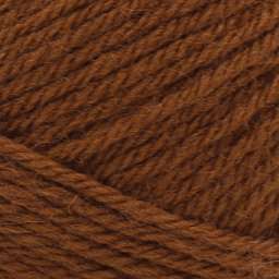 Lion Brand Wool-Ease Yarn - Umber, close-up