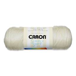 Caron Simply Soft Yarn - Off White