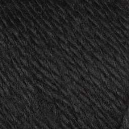 Caron Simply Soft Yarn - Black (Close-up of yarn)