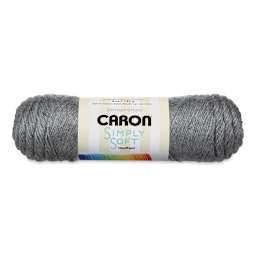Caron Simply Soft Yarn - Gray Heather