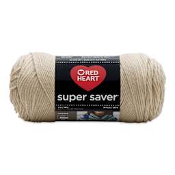 Red Heart Super Saver Yarn - Buff, 364 yds
