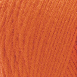 Red Heart Super Saver Yarn - Pumpkin, close-up