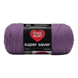Red Heart Super Saver Yarn - Medium Purple, 7 oz