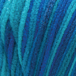 Red Heart Super Saver Yarn - Macaw, close-up