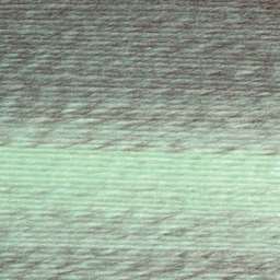 Lion Brand Scarfie Yarn - Silver/Mint, close-up