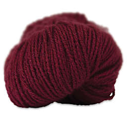 HiKoo CoBaSi Yarn - Closeup of Cabernet yarn