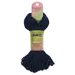 Pepperell Cotton Craft Cord - Navy, 2 mm, 100 ft - back