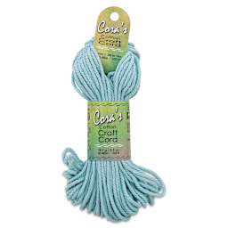 Pepperell Cotton Craft Cord - Sky Blue, 2 mm, 100 ft