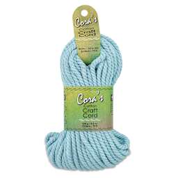 Pepperell Cotton Craft Cord - Sky Blue, 4 mm, 75 ft