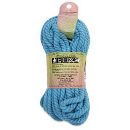 Pepperell Cotton Craft Cord - Turquoise, 6 mm, 50 ft - back