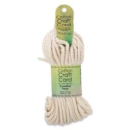 Pepperell Cotton Craft Cord - Natural, 4 mm, 75 ft