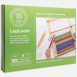 Friendly Loom - LapLoom A, Level 1, 12" x 16" front of packaging