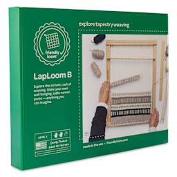 Friendly Loom LapLoom - Loom B, Level 2, 14-1/2" x 18-1/2" front of packaging