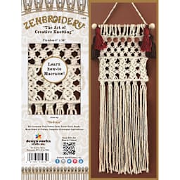 Design Works Zenbroidery Macramé Kits - Front of Sedona Kit package