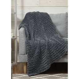 Premier Yarn Retro Velvet Yarn, throw blanket over sofa made with yarn