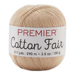 Premier Yarn Cotton Fair Yarn - Sugar Cookie