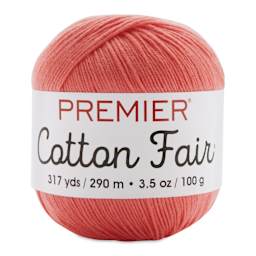 Premier Yarn Cotton Fair Yarn - Bright Peach