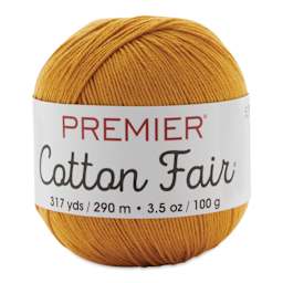 Premier Yarn Cotton Fair Yarn - Goldenrod
