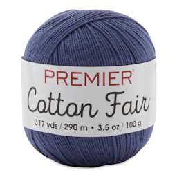 Premier Yarn Cotton Fair Yarn - Indigo