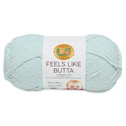 Lion Brand Feels Like Butta Yarn - Ice, front