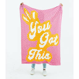 Lion Brand Feels Like Butta Yarn - finished blanket example