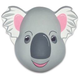 Creativity Street Paperboard Mask Assortment - Painted Koala mask