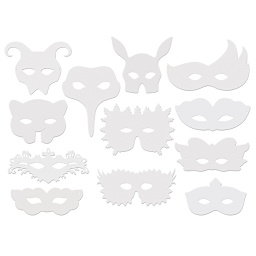 Roylco Shakespeare Masks - 12 styles of mask in assortment shown

