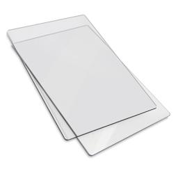 Sizzix Cutting Pads - Angled view of set of 2 8 3/4" x 6" pads