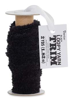 Darice Wired Yarn Trim - Black