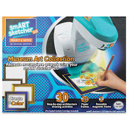 Flycatcher smART Sketcher Museum Art Set, front of the packaging. 