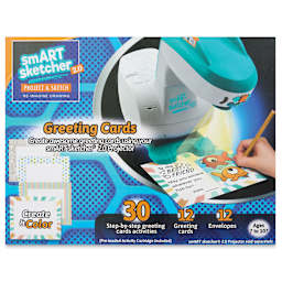 Flycatcher smART Sketcher Greeting Cards Set, front of the packaging. 