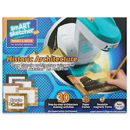 Flycatcher smART Sketcher Historic Architecture Set, front of the packaging. 