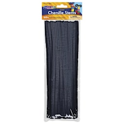 Creativity Street Jumbo Stems - Black, Pkg of 100
