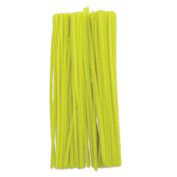 Creativity Street Jumbo Stems - Yellow, Pkg of 100 - out of packaging