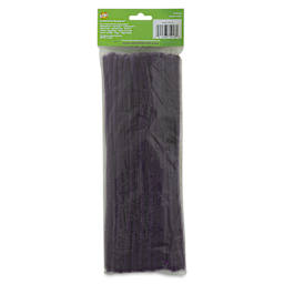 Creativity Street Jumbo Stems - Purple, Pkg of 100, back of the packaging