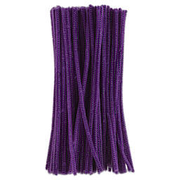 Creativity Street Jumbo Stems - Purple, Pkg of 100 - out of packaging