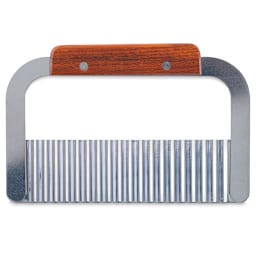 Life of the Party Soap Cutter - Front view of Wavy Edge Cutter