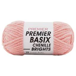 Premier Yarn Basix Chenille Brights Yarn - Peach