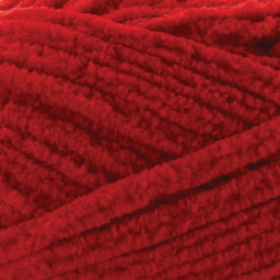 Premier Yarn Basix Chenille Brights Yarn - Poppy close-up