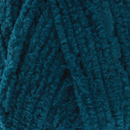 Premier Yarn Basix Chenille Brights Yarn - Teal Blue close-up