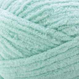 Premier Yarn Basix Chenille Brights Yarn - Mint - close-up