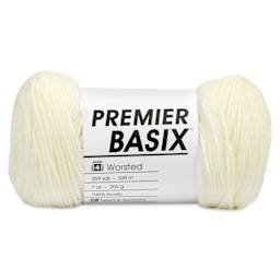 Premier Yarn Basix Worsted Yarn - Cream
