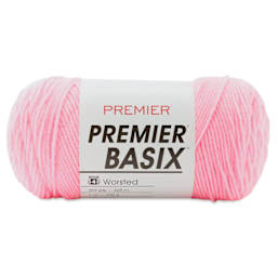 Premier Yarn Basix Worsted Yarn - Pink
